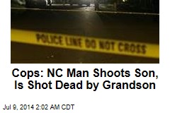 Cops: NC Man Shoots Son, Is Shot Dead by Grandson