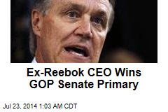 Ex-Reebok CEO Wins GOP Senate Primary