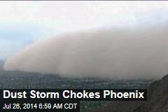 Dust Storm Chokes Phoenix