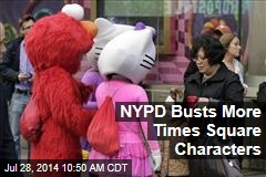 NYPD Busts More Times Square Characters