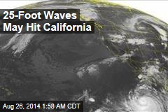 Hurricane Bringing Huge Surf to California
