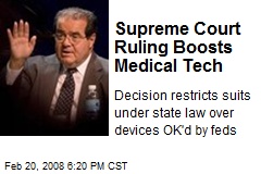 Supreme Court Ruling Boosts Medical Tech