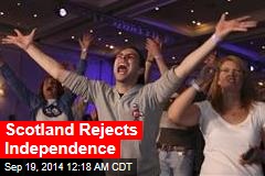 Scotland Rejects Independence