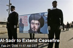 Al-Sadr to Extend Ceasefire