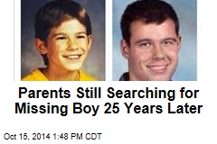 Parents Still Searching for Missing Boy 25 Years Later