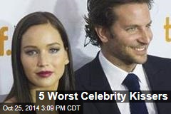 5 Worst Celebrity Kissers