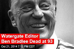 Editor Ben Bradlee Dead at 93