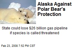 Alaska Against Polar Bear's Protection