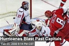Hurricanes Blast Past Capitals