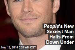 People &#39;s New Sexiest Man Hails From Down Under