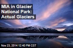 MIA in Glacier National Park: Actual Glaciers