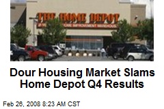 Dour Housing Market Slams Home Depot Q4 Results