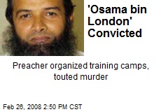 'Osama bin London' Convicted