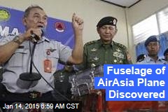 Fuselage of AirAsia Plane Discovered