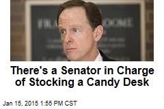 There&#39;s a Senator in Charge of Stocking a Candy Desk