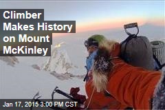 Climber Makes History on Mount McKinley