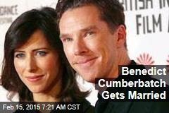 Benedict Cumberbatch Gets Married