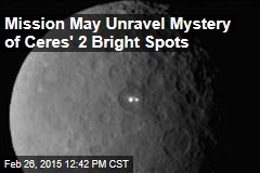 Mission May Unravel Mystery of Ceres&#39; 2 Bright Spots