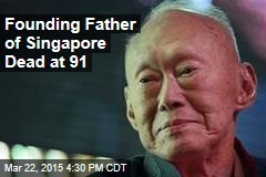 Founding Father of Singapore Dead at 91