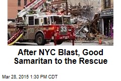 After NYC Blast, Good Samaritan to the Rescue
