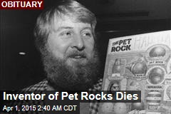 Inventor of Pet Rocks Dies