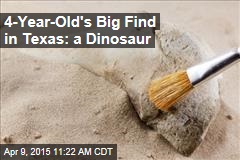 4-Year-Old&#39;s Big Find in Texas: a Dinosaur