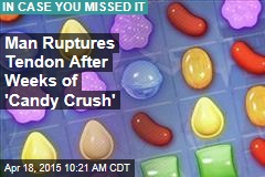 Man Ruptures Tendon After Weeks of Candy Crush