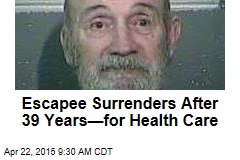 Inmate Surrenders After 39 Years &mdash;for Prison Health Care