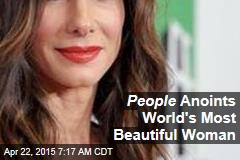 People Anoints World&#39;s Most Beautiful Woman
