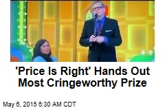 &#39;Price Is Right&#39; Hands Out Most Cringeworthy Prize