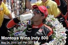 Montoya Wins Indy 500