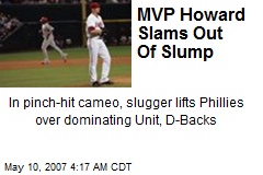 MVP Howard Slams Out Of Slump