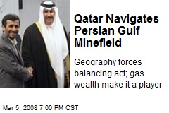 Qatar Navigates Persian Gulf Minefield