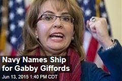 Navy Names Ship for Gabby Giffords