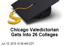 Chicago Valedictorian Gets Into 26 Colleges