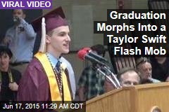 Graduation Morphs Into a Taylor Swift Flash Mob