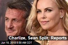 Charlize, Sean Split: Reports