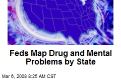 Feds Map Drug and Mental Problems by State