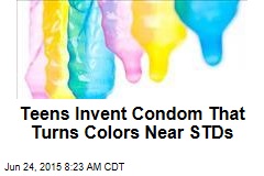 Teens Invent Condom That Turns Colors Near STDs