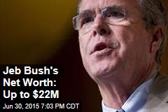 Jeb Bush&#39;s Net Worth: Up to $22M