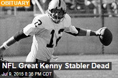 NFL Great Kenny Stabler Dead