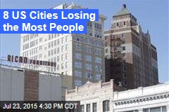 8 US Cities Losing the Most People