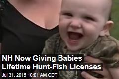 NH Now Giving Babies Lifetime Hunt-Fish Licenses