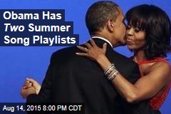 Obama Has a Summer Music List, Too