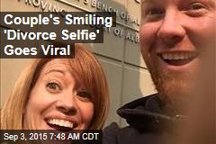 Couple&#39;s Smiling &#39;Divorce Selfie&#39; Goes Viral