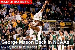 George Mason Back in NCAAs