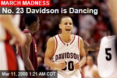 No. 23 Davidson is Dancing