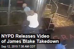 NYPD Releases Video of James Blake Takedown