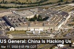 US General: China Is Hacking Us