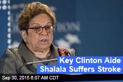 Key Clinton Aide Shalala Suffers Stroke